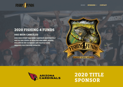 Fishing 4 Funds - Phoenix / Flagstaff, AZ: Wordpress CMS / Website Design / SEO / Event Marketing